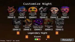 FNaF Ultimate Edition 3 - LEGENDARY NIGHT COMPLETE