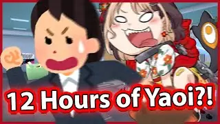 Even Staff-san Was Not Safe With Gigi Convincing Her to Read Yaoi 【HOLOEN】