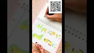 ✍️ Magic Writing Book for Kids! #shorts #shortvideo #shortsfeed #youtubeshorts