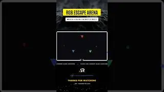 5-Second RGB Escape Challenge  | #Shorts #RGB #Physics #JavaScript #Canvas #ReactJS #Coding