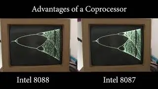 Advantage of an Intel 8087 Coprocessor