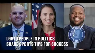 LGBTQ athletes in politics share sports tips for success