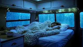 Deep Sleep with Car Rain 🚗 Powerful ASMR Rain Sounds for Instant Calm
