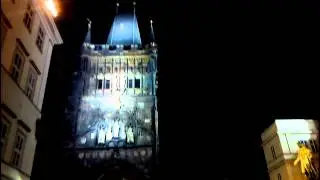 Charles Bridge Old Town Bridge Tower at night