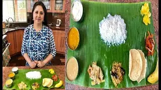 Kerala Mini Sadya | How to make traditional Kerala Mini Sadya (2019 Video)