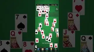 Classic Mobile Game Solitaire - Classic Game ASMR 