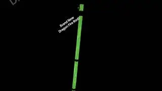 The only rod on the market to fully glow without needing a blacklight or battery! #glowrod #fishing
