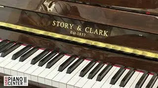 A Better U1 Alternative? Meet this Story & Clark Used Studio Upright Piano