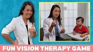 Vision Therapy for Toddlers | Pretzel & Straw Game to Improve Focus