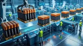 Inside the Battery Factory &ndash; How AA/AAA Batteries Fuel a Global Energy Empire (Full Process)