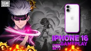BGMI BEST GAMEPLAY VIDEO 💥 BGMI IPHONE 16 60 Fps 🔥 GAMEPLAY VIDEO BGMI // PUBG 