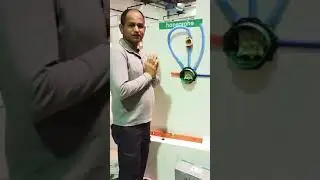 How to install electronic wall mounted washbasin mixer and basic set Hansgrohe in hindi