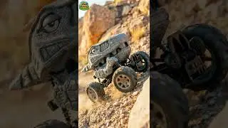 Dino Rock Crawler Toy for Kids 🦖🚙 | Kids Toy Car Adventure #Shorts #firetrucktoy #kidstoyvideo