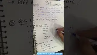 PERA 2025 |Syllabus | By Sir Jawad(Customs Officer) |#foryou #youtubeshorts #youtube #css #pms