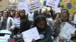 Stroller Brigade Rally Coverage on Destinantion: Casa Blanca on HITN-TV 11/12/09