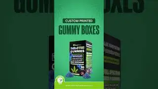 Custom Gummy Boxes  #cbdproducts #packagingboxes #gummyboxes