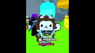 No wayyyy! Friend hatched huge Scarecrow Cat in pet sim x!