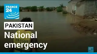 Pakistan declares national emergency as millions affected by floods &bull; FRANCE 24 English