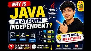 Why is Java Platform Independent? ☕ | JVM Explained Simply | Java for Beginners