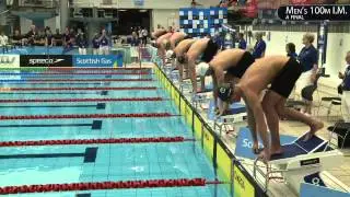DAN WALLACE PICKS UP THE GOLD!! MENS 100M IM - SCOTTISH NATIONAL SHORT COURSE CHAMPIONSHIPS