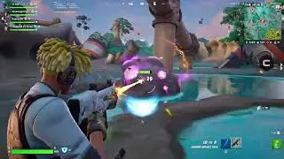 FORTNITE  Kwame Skin  (Overtime Legacy)   -   GAMEPLAY  b.r.  c6s4