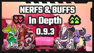 TEMTEM 0.9.3 BALANCE PATCH PVP INDEPTH DISCUSSION FT KAMI ARBURY ISLAND COMPETITIVE ANALYSIS