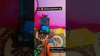 Testing of dengarous module💥 | 433mhz reciver relay module🔥 | #newmodule #dangerous #project #diwali