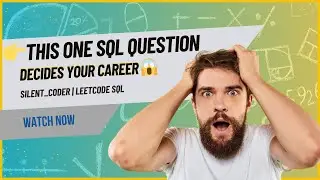 Don&rsquo;t Call Yourself an SQL Developer Until You Solve This 😈 | #Silent_coder