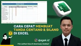 Cara Membuat Daftar Checklist di Excel dengan Tanda Centang dan Silang