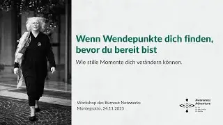 Wenn Wendepunkte dich finden, bevor du bereit bist
