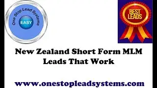 New Zealand Short Form MLM Leads That Work