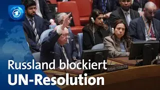 Sicherheitsrat zu Annexionen: Russland legt Veto gegen UN-Resolution ein