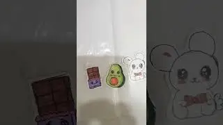 DIY handmade stickers ☺️❤️#cute #handmadestickers #handmadecrafts