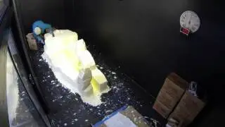 Butter Sculpture - Part 1 - 2,400 Lbs.