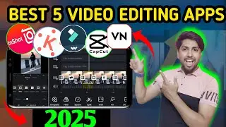 top 5 video editing apps for android | best video editing apps for mobile 😍 