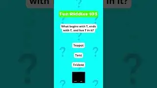 Riddle: Can You Solve It FASTER Than Your Friends?  ⏱️