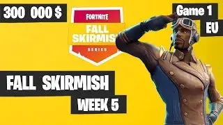 Fortnite Fall Skirmish Week 5 Game 1 EU Highlights (Group 1) - Royale Flush