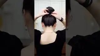 kolaylıkla yapabileceğimiz bir topuz modeli#sa&ccedil;topuzu #topuzmodelleri #quickbraid #hairstyleideas
