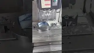 VMC|Contour Milling #cncmachine #vmcoperating  #vmc#tools