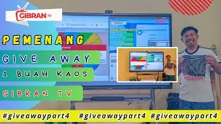 PENGUMUMAN PEMENANG GIVEAWAY KAOS #4