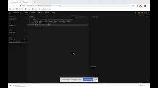 What is an array in a programming language ?