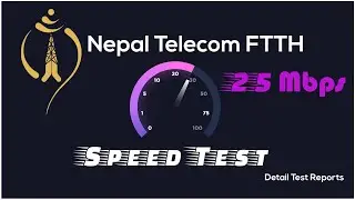 Nepal Telecom Fiber Internet (FTTH) 25 Mbps Speed Test Results: Extended
