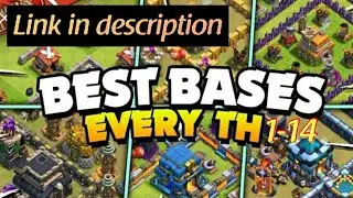World's Top Bases in Clash of Clans 💥 I Th 1-14 I 🏚️Copy into your base #clashofclans #coc #topbases
