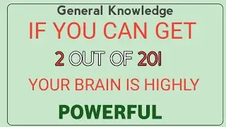 General Knowledge Quiz | Test Your Brain 🧠 | USA Trivia Questions