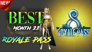 BGMI Month 22 Royale Pass !! सबसे बढ़िया Royal Pass।। Awesome 👍!! Shanok gameplay!! BGMI !!