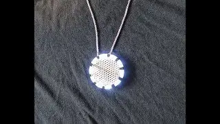 TUTORIAL: Iron Man Arc Reactor Necklace, my Infinity War Tribute