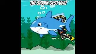 Finn The Scuba Diver Fishbowl & The Cartoon Shark#shorts #shark