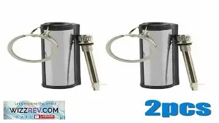 2x Outdoor Fire Starter Permanent Match Lighter Survival Tool Flint Keychain USA