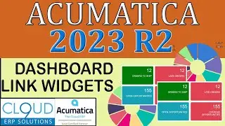 Acumatica 2023 R2 - Dashboard Link Widgets