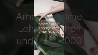 Must buy Lehenga👌🤩 Amazon lehenga choli under Rs.1000 | best deals on amazon #shorts #amazonhaul